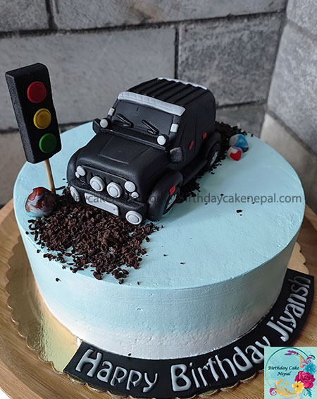 Army 4×4 car - Decorated Cake by Maro Cakes - CakesDecor