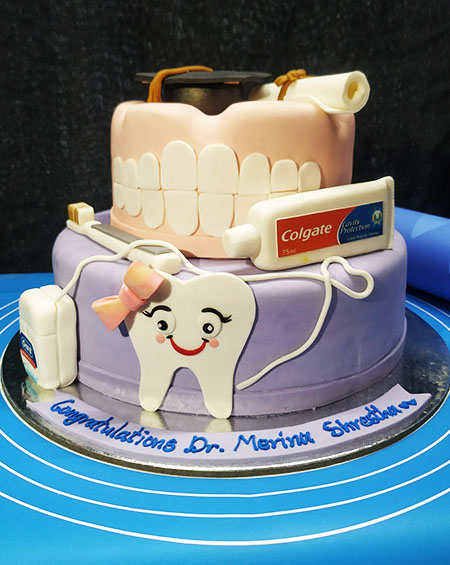 Buy/Send Dentist Theme Designer Cake Online » Free Delivery In Delhi NCR »  Ryan Bakery